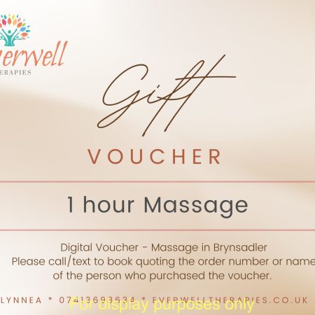 Gift Voucher - 1 hour Massage