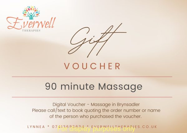 Gift Voucher - 90 minute Massage