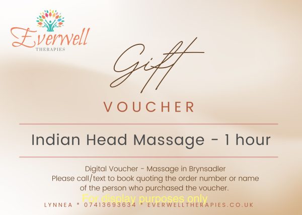 Gift Voucher - Indian Head Massage